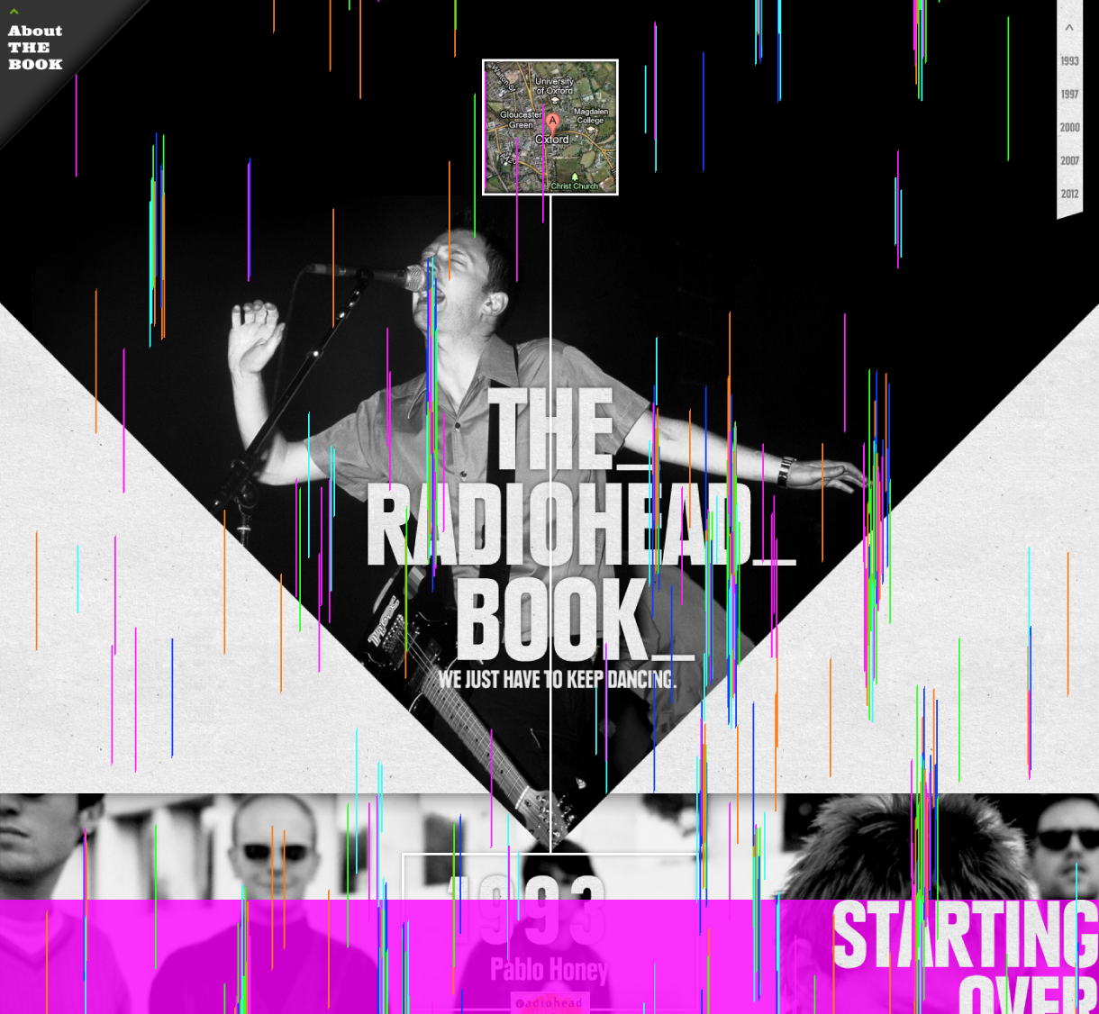 書籍『The RADIOHEAD BOOK』特設サイトWORKS - CINRA, Inc.